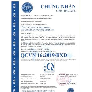 Chứng nhận sản phẩm phù hợp quy chuẩn Việt Nam