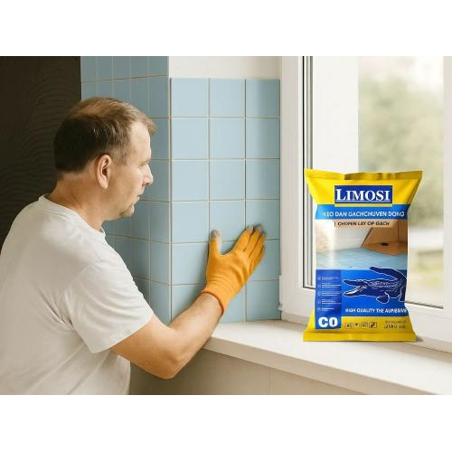 2. Cách chị Mai xử lý nền & chọn keo