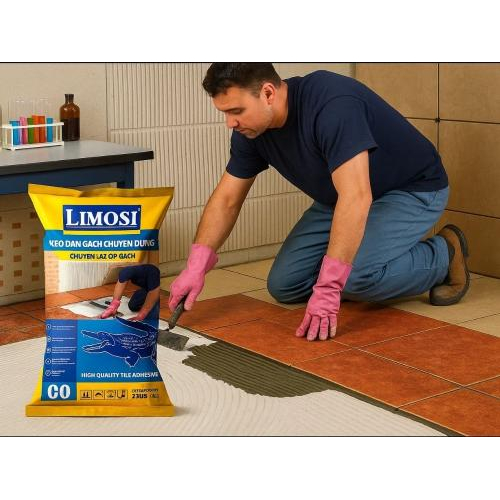 3. Lau sạch keo dư & xử lý bề mặt sau thi công